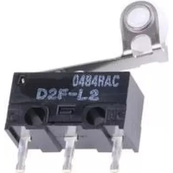 Omron D2F-L2 mikrojungiklis 30 V/DC 2 A 1 x įj./(įj.) 1 vnt. maišelis