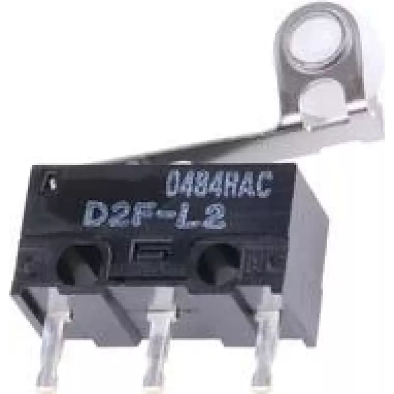 Omron D2F-L2 mikrojungiklis 30 V/DC 2 A 1 x įj./(įj.) 1 vnt. maišelis