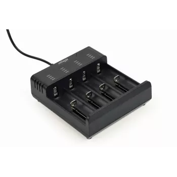 Baterijos įkroviklis Gembird BC-USB-02 USB ličio jonų NiCd NiMH
