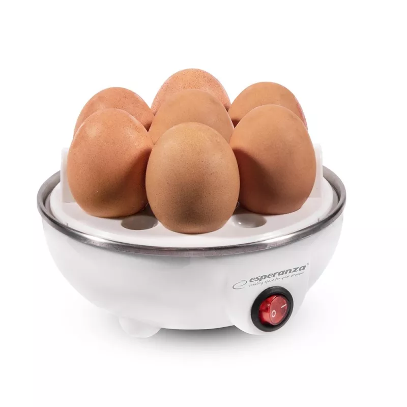 Esperanza EKE001 kiaušinių viryklė 7 vnt. 350 W balta
