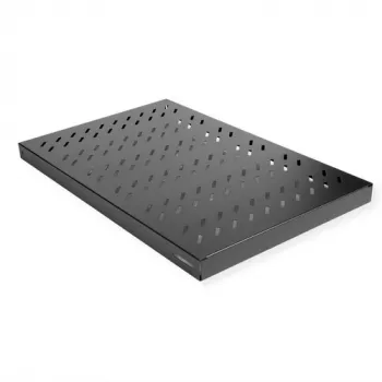 Lentyna į stelažą ROLINE 19 colių 1U reguliuojama 700 mm 50 kg juoda