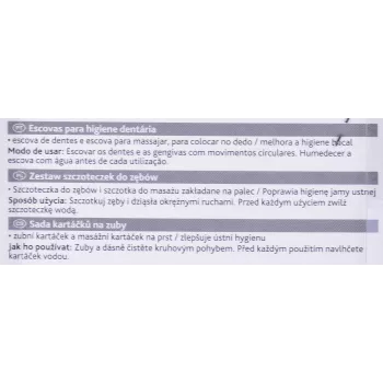 Pirštinis dantų šepetėlis gyvūnams Trixie 2550 — technopolimeras, 60 mm aukštis, pakuotėje 2 vnt., katėms ir šunims