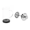 French Press Jata HCAF1135 rankinis kavinukas 0,35 l juodas skaidrus be BPA