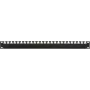 Kabelių valdymo panelė LOGON RAO305BL juoda metalinė 48,3 cm