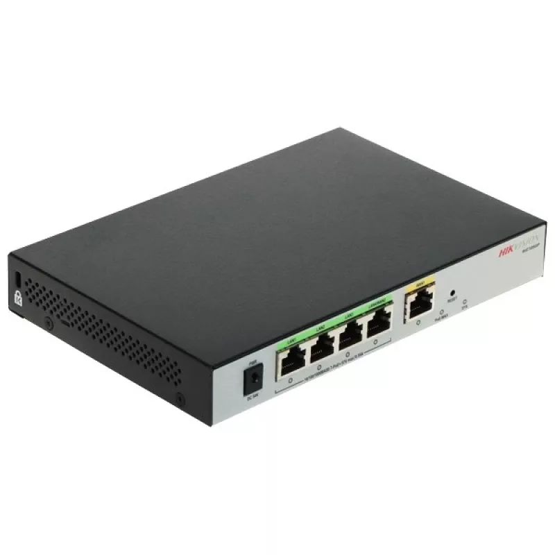 Hikvision DS-3WG105GP-SI laidinis maršruto parinktuvas Fast Ethernet, Gigabit Ethernet juodas, pilkas