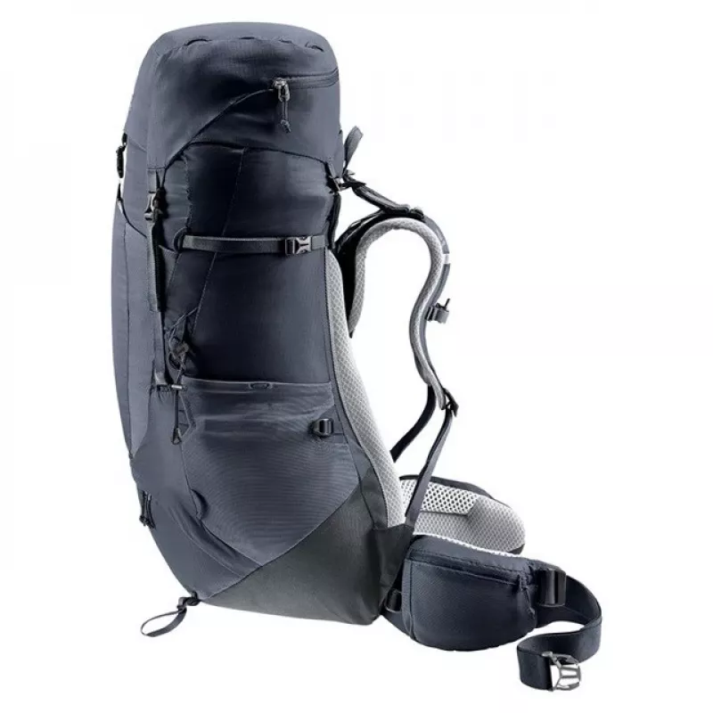 Deuter Aircontact Lite 45+10 SL moteriškas žygių kuprinė, juoda