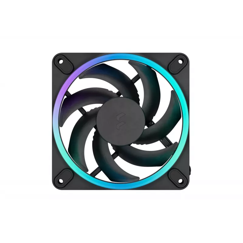 Fractal Design Momentum 12 RGB 120mm ARGB korpuso ventiliatorius - juodas
