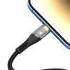 USB Type-C duomenų kabelis Tellur TLL155731, Type-C į Type-C, 60 W galia, 100 cm, juodas