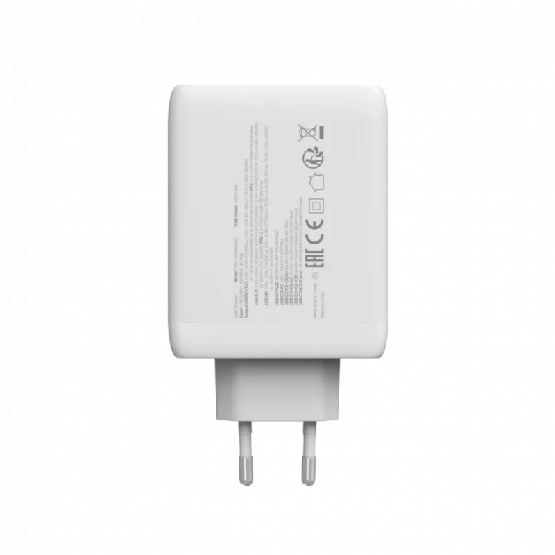Canyon 100ACC didelės spartos universalus sieninis įkroviklis - 2xUSB-C 100W - 1xUSB-C 30W -