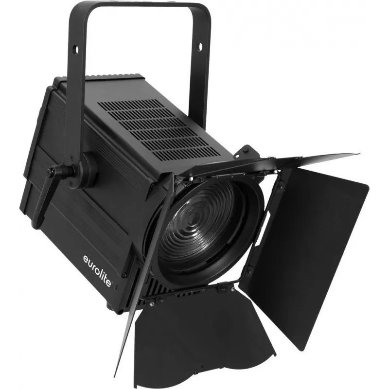Teatro prožektorius EUROLITE LED THA-100F TRC Juoda 100W — scenos/prožektoriaus šviestuvas, fiksuotas korpusas