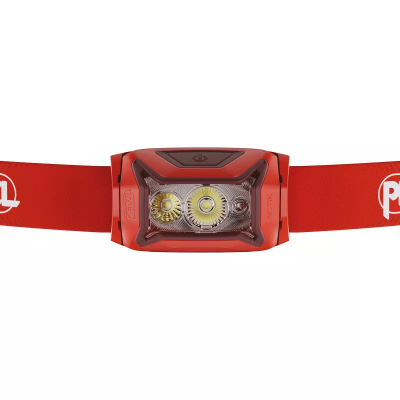 Ant galvos tvirtinamas žibintuvėlis Petzl Actik Red LED 100 lm IPX4 98 g