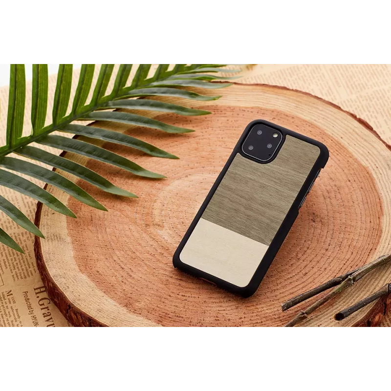 man and wood išmaniojo telefono dėklas iPhone 11 Pro Max — juodas, apsauginis dangtelis