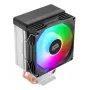 Oro aušintuvas TACENS Mars Gaming MCPU-X3, 90 mm ventiliatorius, TDP 150 W, suderinamas su LGA/AM4/AM5, juodas