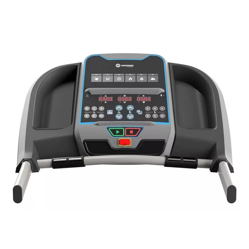 Bėgimo takelis JOHNSON Fitness & Wellness TR50 — bėgimo zona 406×1270 mm, maks. greitis 16 km/h, maks. naudotojo svoris 113 kg