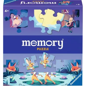 memory Puzzle Gyvūnai prie tvenkinio, stalo žaidimas