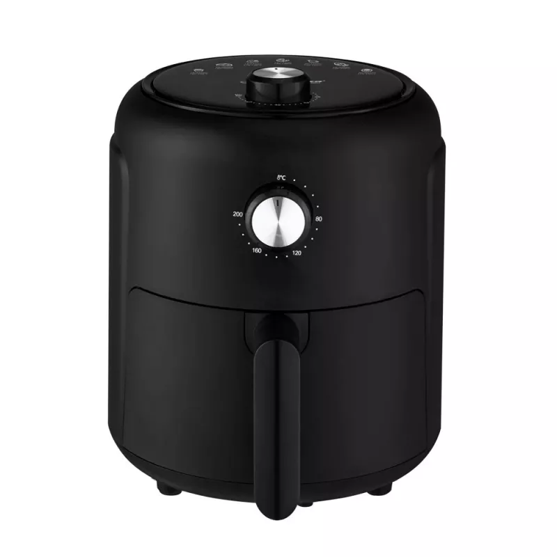 Karšto oro gruzdintuvė ESPERANZA EKA001, 2,6 l, 1000 W, 7 programos, juoda, kompaktiška pastatoma