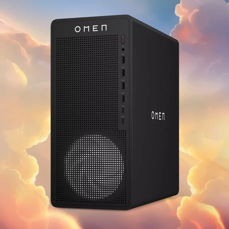 HP OMEN 16L TG03-0470ng žaidimų stalinis kompiuteris – Ryzen 7-8700F, 16 GB, 1 TB SSD, RTX 5060 (C5JS6EA#ABD)
