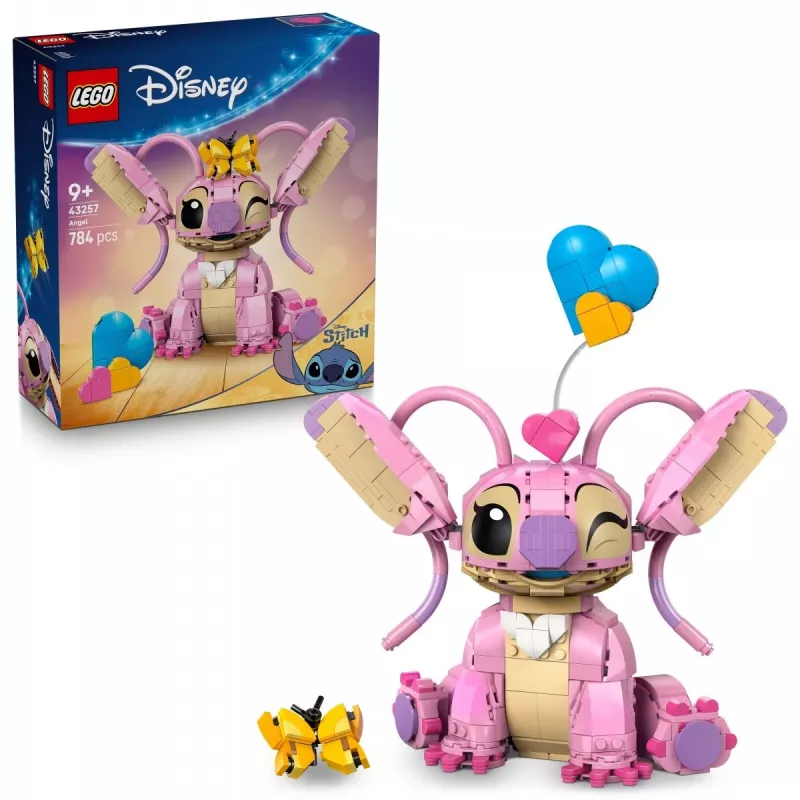 LEGO Disney kolekcionuojama mini konstrukcija Andzia Angel 43257 — 784 detalės, 250 mm aukštis, amžius 9+
