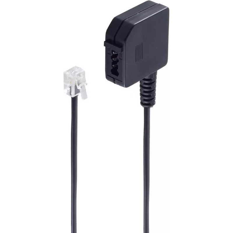 telefono laidas ShiverPeaks BS71040 0,2 m juodas