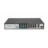 Jungiklis Extralink VIRTUS V3 Nevaldomas L2 16x Fast Ethernet (10/100) PoE 1U Juodas