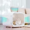 PETKIT AirSalon Max Pro išmanusis naminių gyvūnų džiovintuvas katėms, baltas, modelis PD10 Max