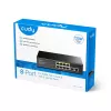 Cudy FS1010P tinklo jungiklis Fast Ethernet (10/100) Power over Ethernet (PoE) juodas