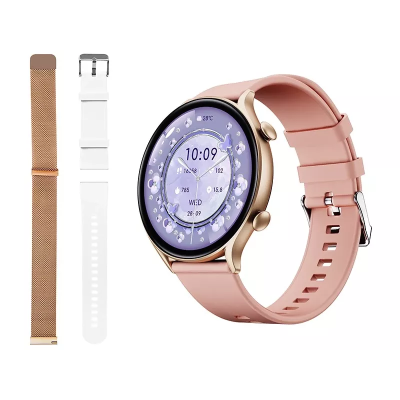 Išmanusis laikrodis BLOW X19 Bluetooth rožinis