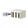 METZ CONNECT BTR - telefono adapteris - RJ-45 (V) - TAE-NFN (M) - 10 cm (130450440101-E)