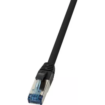 Tinklo laidas LogiLink CQ6065S RJ-45 Cat6a 3 m juodas