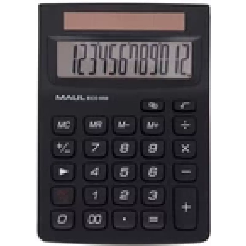 MAUL ECO 650 Skaičiuotuvo dėklas Paprastas skaičiuotuvas Juodas (7268690)