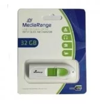 MediaRange Nano - USB atmintukas - 64 GB - USB 2.0 - juodas (MR923)