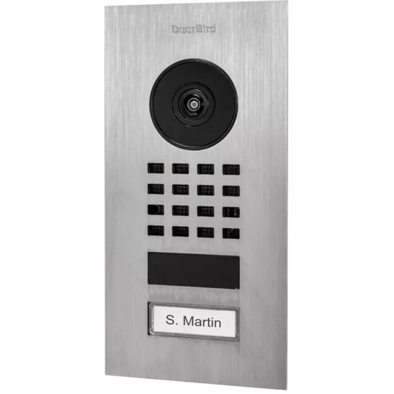 Video intercom sistema DoorBird D1101V, nerūdijantis plienas, 1080p IR