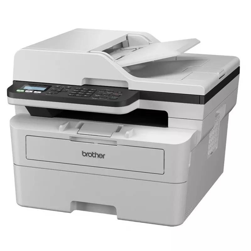 Daugiafunkcis spausdintuvas Brother MFC-B7800DN — vienspalvis lazerinis, A4, dvipusis, Wi‑Fi, Ethernet, 34 psl./min., 4,57 cm LCD