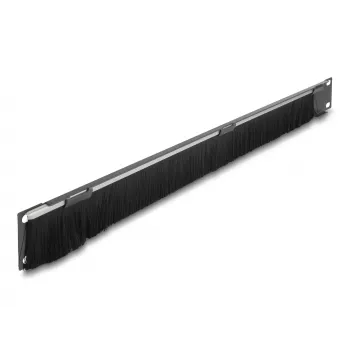 Šepečio skydelis DeLOCK 66750 Pilkas Metalinis Nailoninis 19 colių