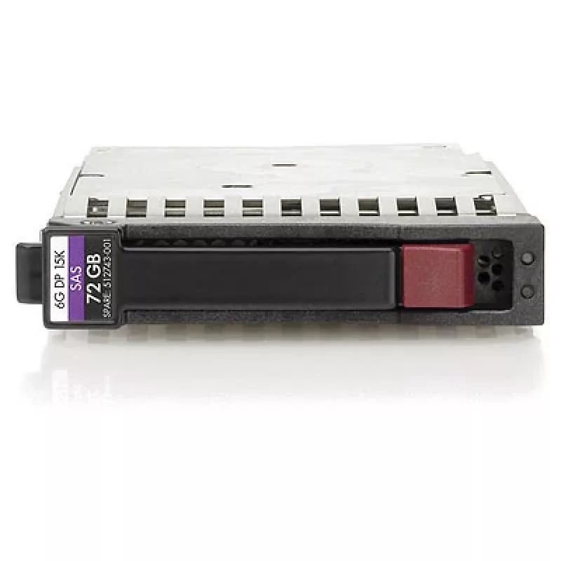 HPE - Standusis diskas - Dviejų prievadų įmonės klasės - 72 GB - Karšto keitimo - 2,5 inch SFF (6,4 cm SFF) - SAS 6Gb/s - 15000 aps./min.