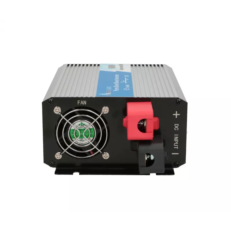 Įtampos keitiklis Extralink OPIP-600W 12V 600W gryna sinusinė banga