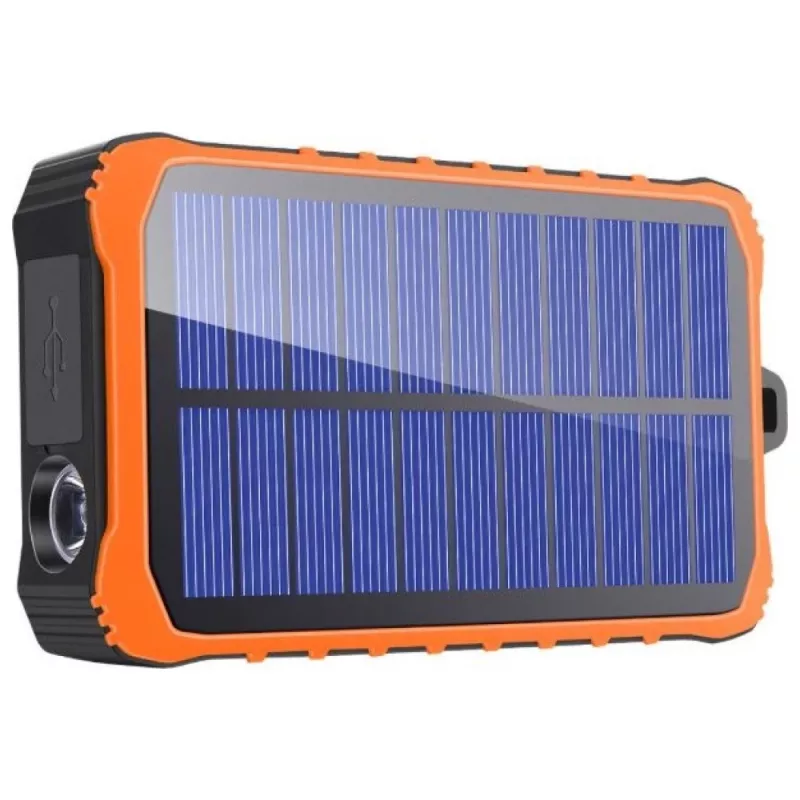 „Powerbank Propper Solar 12000mAh“ pilka