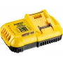 Baterijų įkroviklis DeWALT DCB118 18V Li‑Ion baterijoms, 8A išėjimas, 2A įkrovimo srovė, 230V AC, juodas