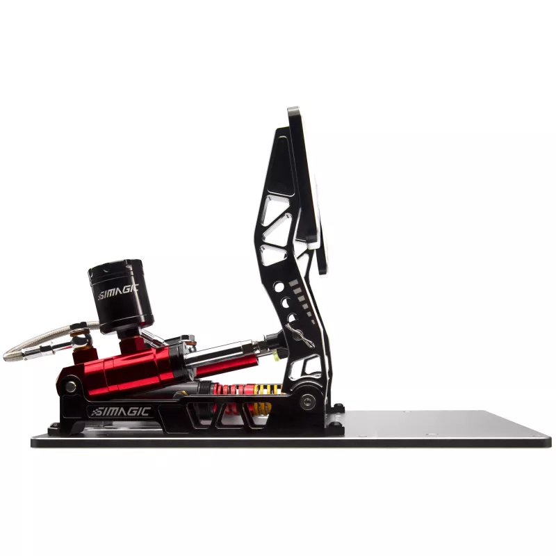 Simagic P2000 hidraulinis 2 pedalų rinkinys, 200KG apkrovos jutiklis – Crimson Edition