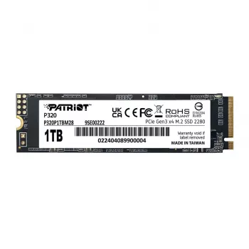 SSD Patriot Viper P320 M.2 PCIe Gen3x4 512 GB 3000 MB/s