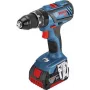 Bosch GSB 18V-28 akumuliatorinis smūginis atsuktuvas-gręžtuvas 28500 RPM juoda, mėlyna, raudona