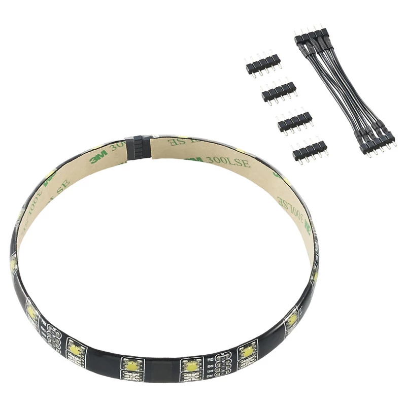 LED juostelė CableMod CM-LED-30-D30RGBW-R balta RGB 30 cm