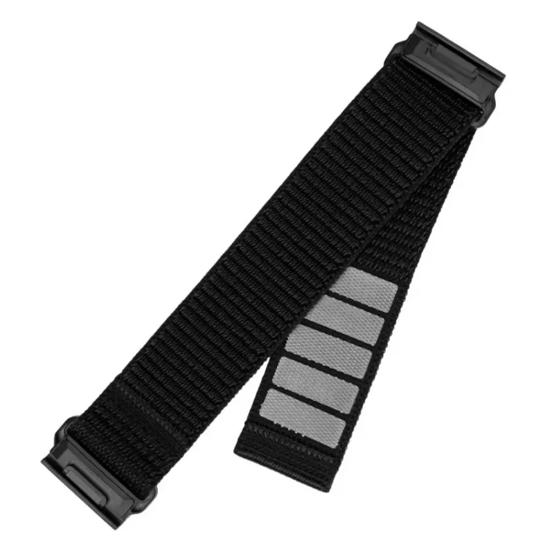 Keičiamasis 22 mm sportinis dirželis „Garmin QuickFit“, „FIXED“ – 160–210 mm, juodas