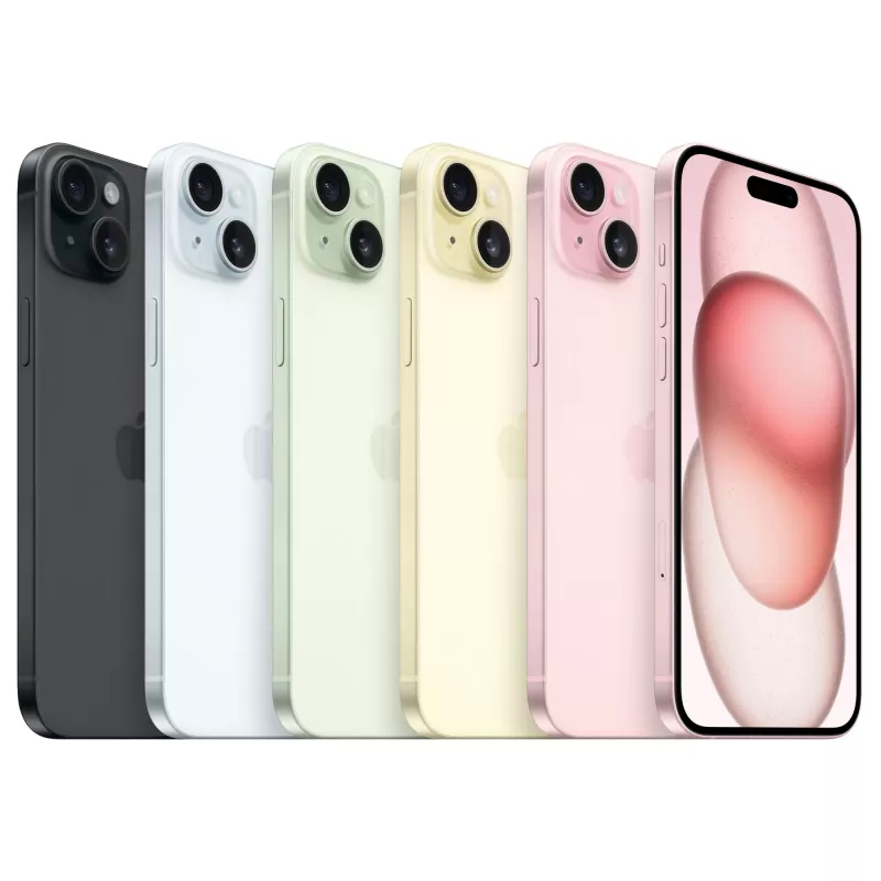 Apple iPhone 15 Plus - 5G išmanusis telefonas - Dual-SIM / Vidinė atmintis 512 GB