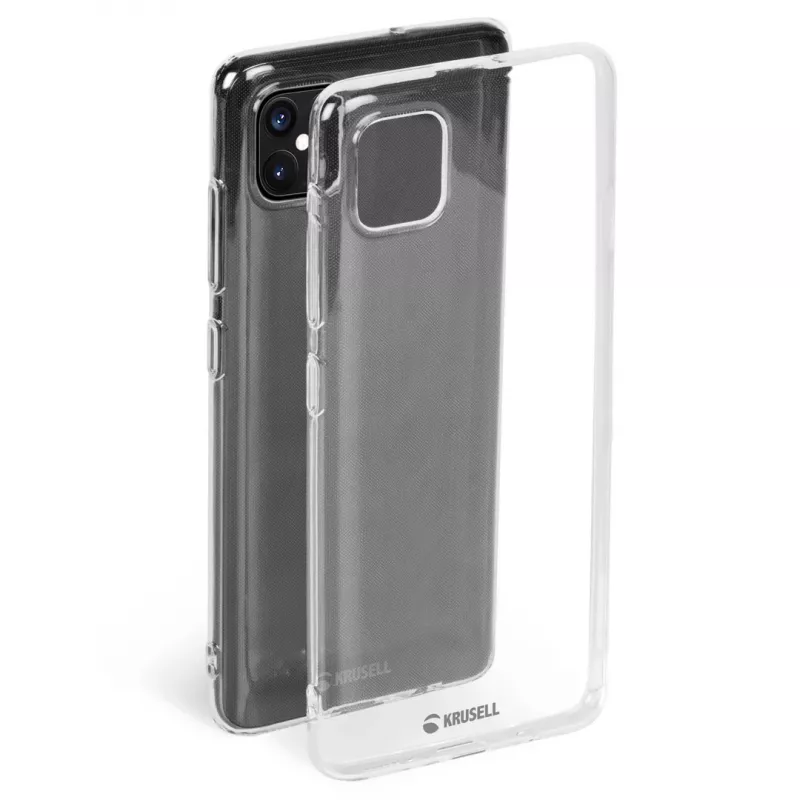 Dėklas Krusell SoftCover iPhone 12/12 Pro 15,5 cm (6,1 colio) permatomas