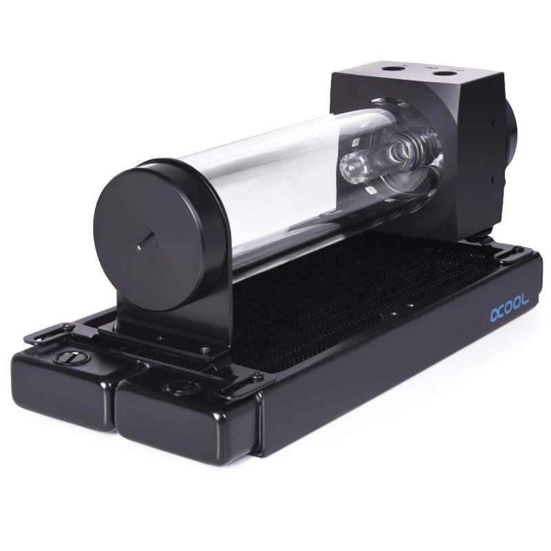 Siurblys ir rezervuaras Alphacool 15381 Akrilas Aliuminis Plastikas Juoda Skaidrus