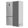 Šaldytuvas-šaldiklis Gorenje NRB620E61X4WFE, pastatomas, nerūdijantis plienas, bendra talpa 413 l, apatinis šaldiklis 130 l, NoFrost, LED ekranas