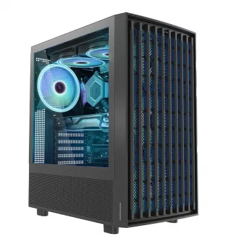 MODECOM BREEZE ARGB Flow MIDI USB 3.0 X 2 CYPE-C kompiuterio korpusas