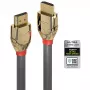 Lindy 5m Ultra High Speed HDMI laidas, Gold Line, 5 m, HDMI Type A (Standard), HDMI Type A (Standard), Pilka