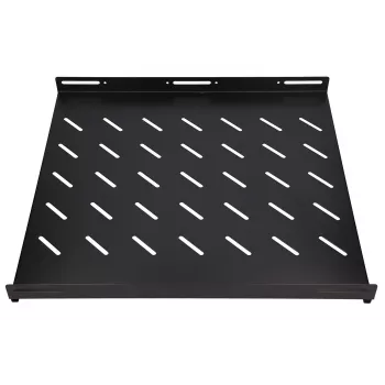 Stovo lentyna Extralink FIXED SHELF FOR 800MM DEPTH CABINET 19 col. 500MMX1U JUODA